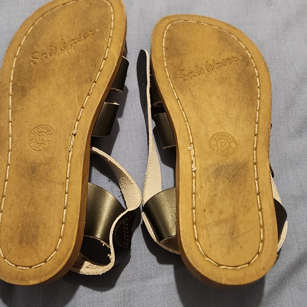 Salt Water Sandals by Hoy - Black Kids Sandals